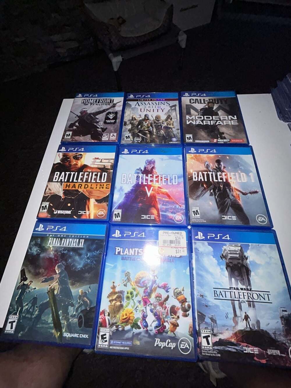 Sony PlayStation 4 PS4 Games Lot of 9